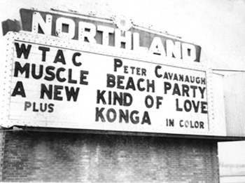 Northland Drive-In Theatre - Old Shot Of Marquee Photo From Peter Cavanaugh
